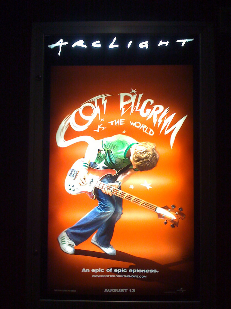 Scott Pilgrim Vs. The World, Arclight Poster