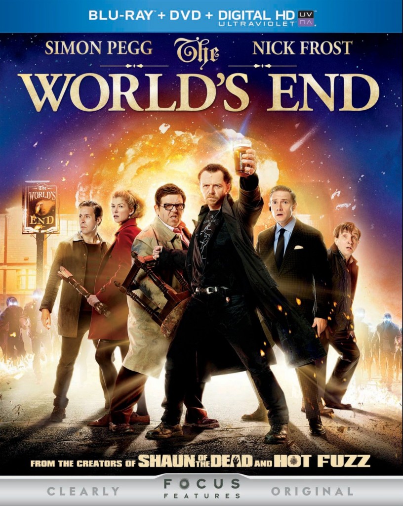 The World's End Blu-ray and DVD US